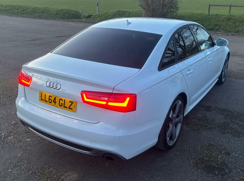 Audi A6 Saloon Tdi Ultra Black Edition White #14