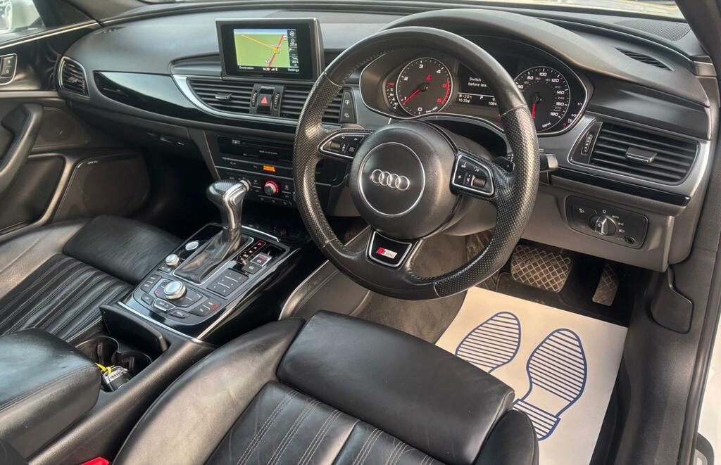 Audi A6 Saloon Tdi Ultra Black Edition White #22