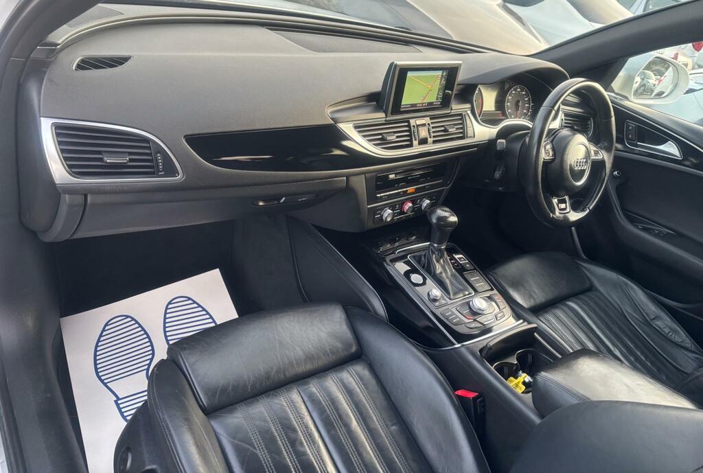 Audi A6 Saloon Tdi Ultra Black Edition White #31