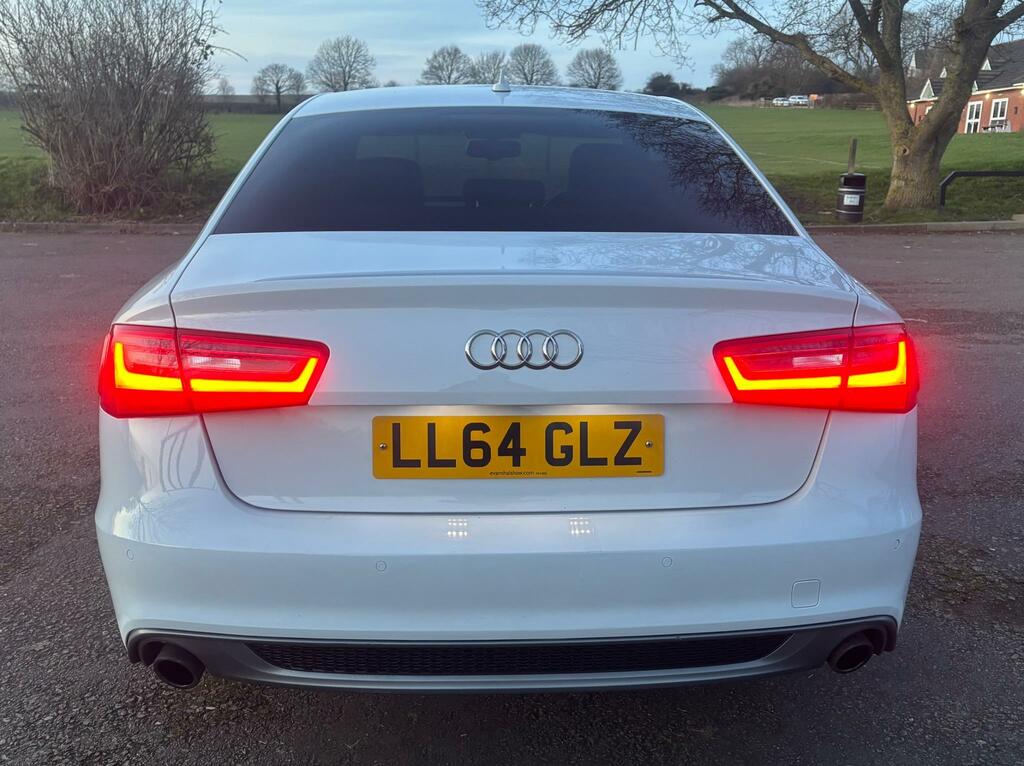 Audi A6 Saloon Tdi Ultra Black Edition White #12