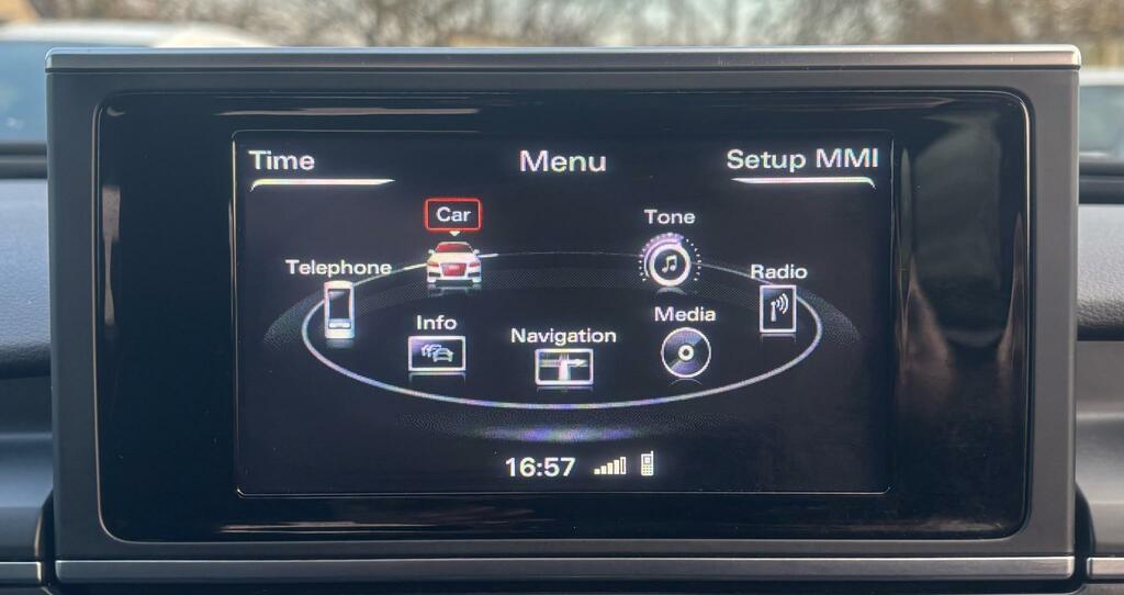 Audi A6 Saloon Tdi Ultra Black Edition White #52
