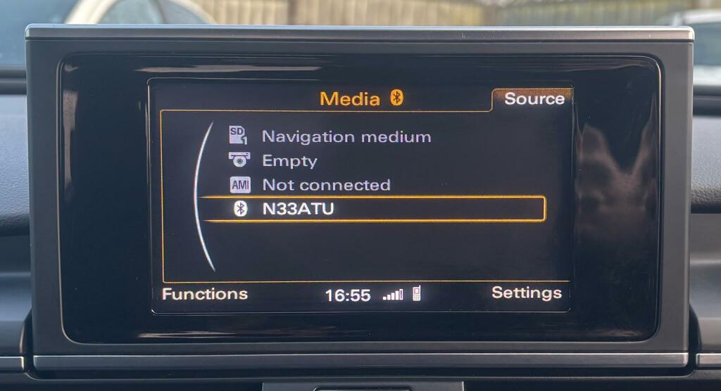 Audi A6 Saloon Tdi Ultra Black Edition White #46