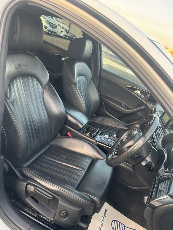 Audi A6 Saloon Tdi Ultra Black Edition White #23