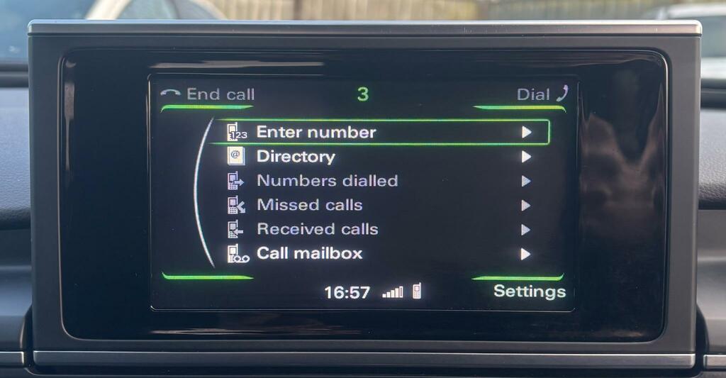 Audi A6 Saloon Tdi Ultra Black Edition White #55