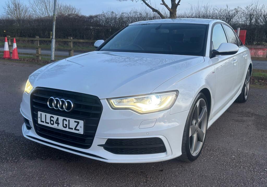 Audi A6 Saloon Tdi Ultra Black Edition White #19
