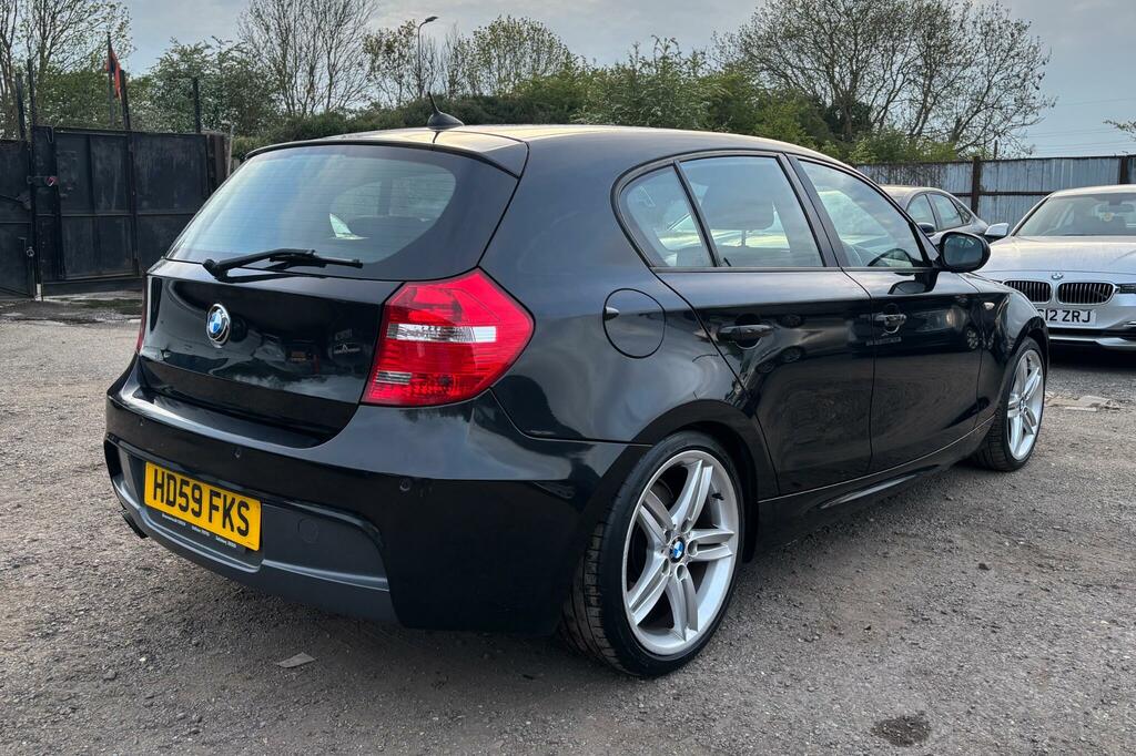 BMW 1 Series 2.0 118I M Sport Steptronic Euro 5 Black #3