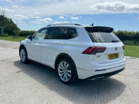 Volkswagen Tiguan Allspace 2.0 Tdi R-line KW21MUB White #6