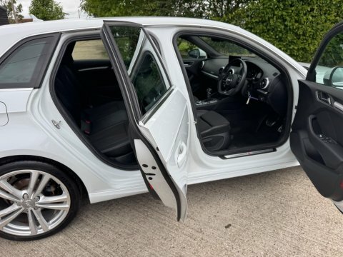 Audi A3 2.0 Tdi S OV18UXT White #6