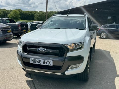 Ford Ranger 3.2 Tdci Wildtrak NU66WYX White #4