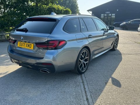 BMW 5 Series 2.0 520D Mht OU71XMD Blue #6