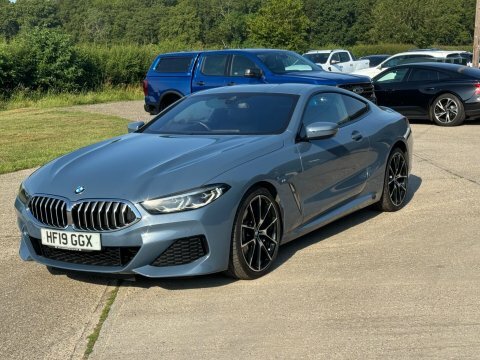 BMW 8 Series 3.0 840D Steptronic Blue #3