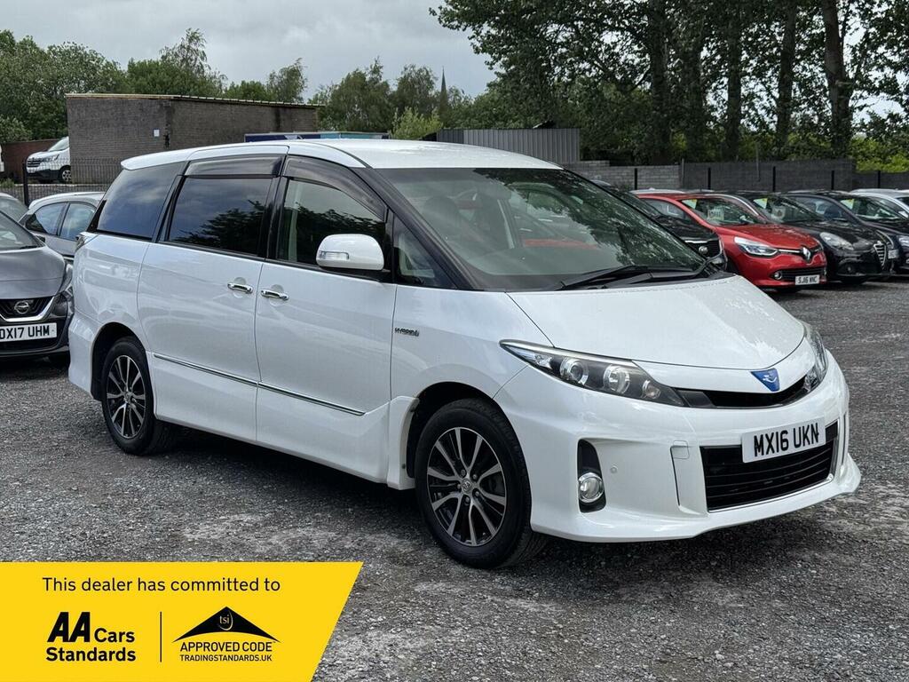 Toyota Estima 2.4 Hybrid Euro 6 White