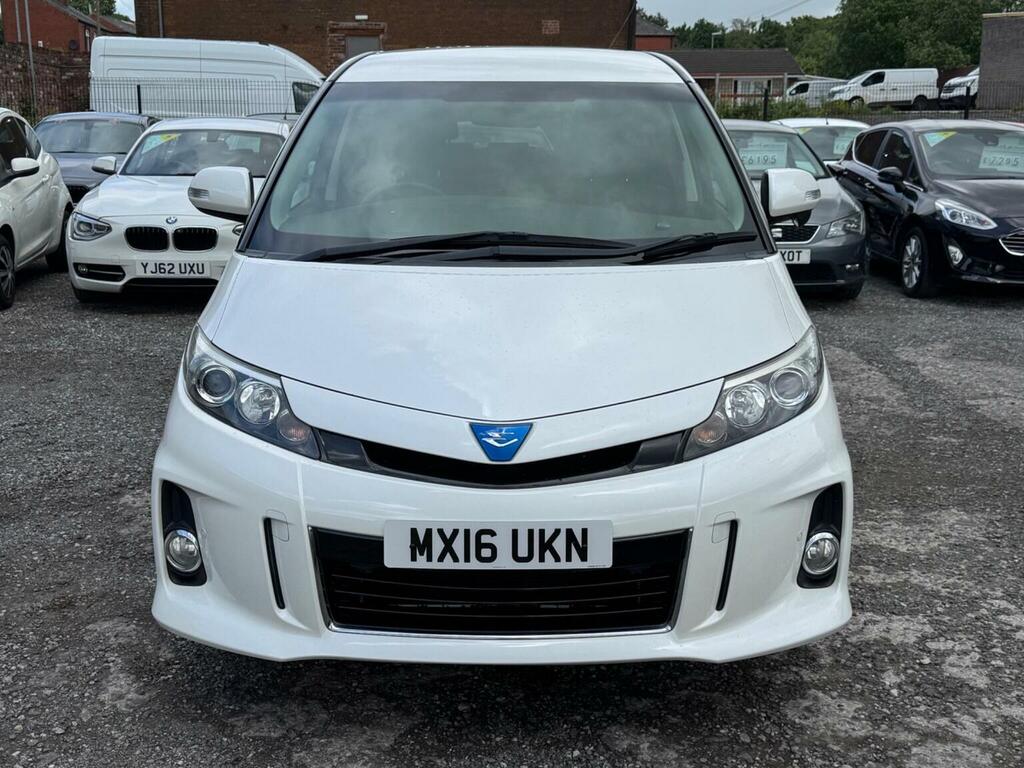 Toyota Estima 2.4 Hybrid Euro 6 White #2