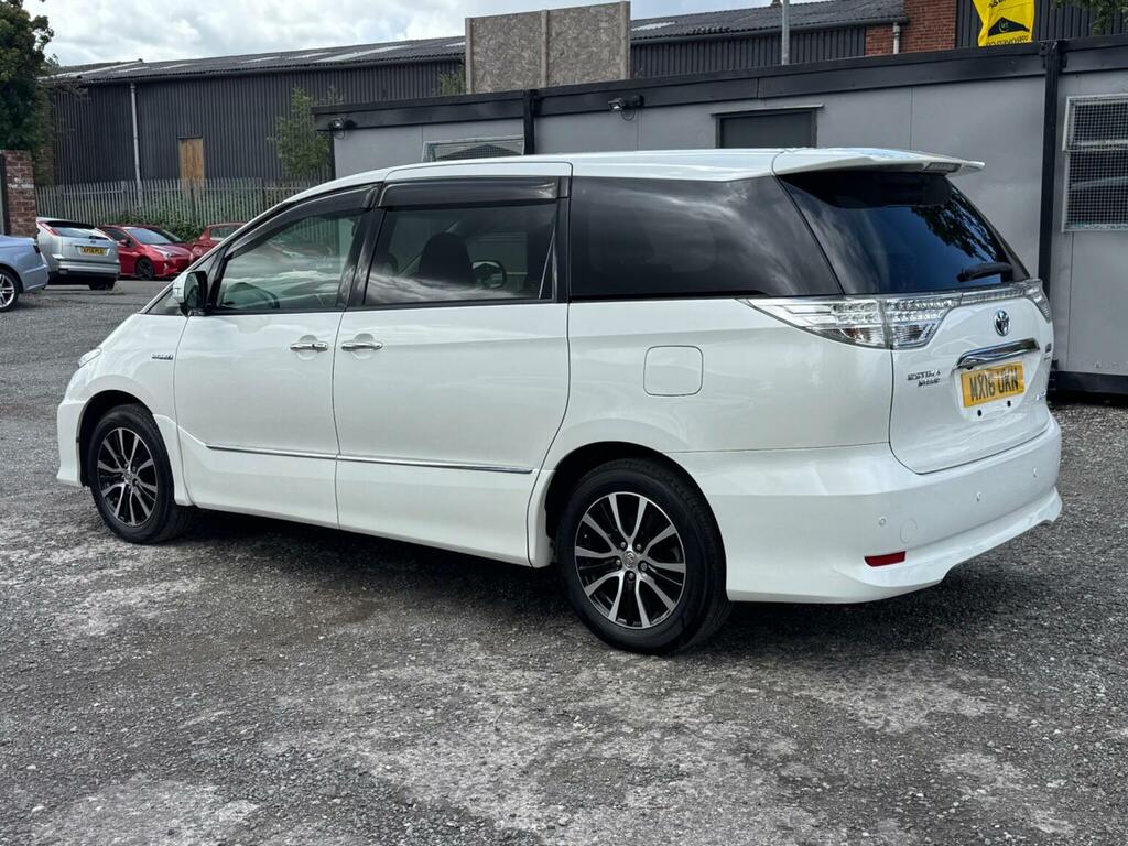 Toyota Estima 2.4 Hybrid Euro 6 White #5