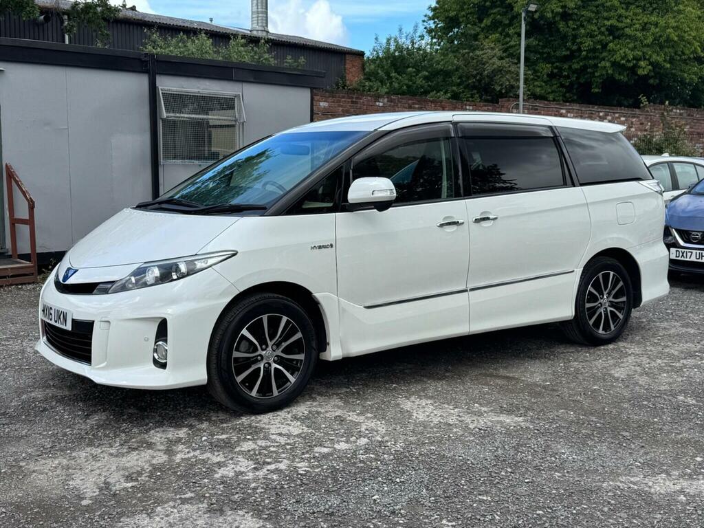 Toyota Estima 2.4 Hybrid Euro 6 White #3
