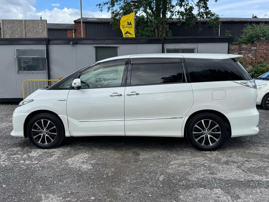 Toyota Estima 2.4 Hybrid Euro 6 White #4