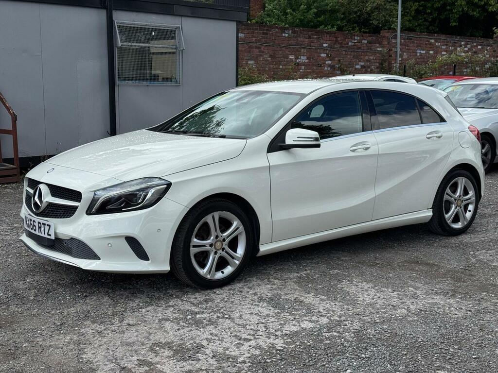 Mercedes-Benz A Class Hatchback 1.6 A180 Sport 7G-dct Euro 6 Ss MX66RTZ White #3