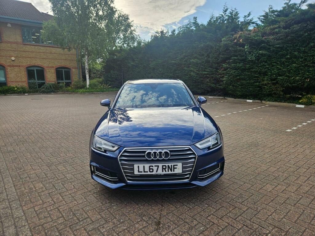 Audi A4 Saloon 2.0 Tfsi S Line S Tronic Euro 6 Ss LL67RNF Blue #2