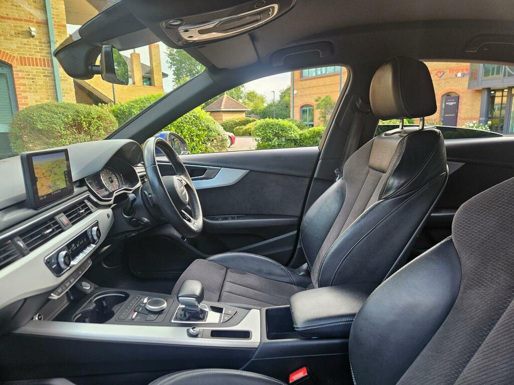 Audi A4 Saloon 2.0 Tfsi S Line S Tronic Euro 6 Ss LL67RNF Blue #5