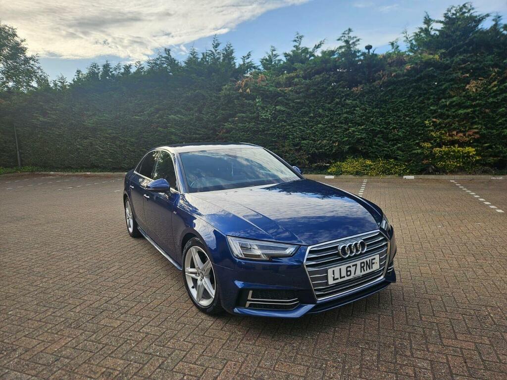Audi A4 Saloon 2.0 Tfsi S Line S Tronic Euro 6 Ss Blue