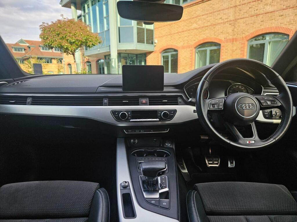 Audi A4 Saloon 2.0 Tfsi S Line S Tronic Euro 6 Ss LL67RNF Blue #4