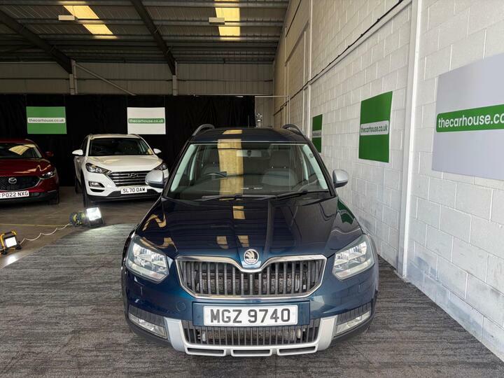 Skoda Yeti 1.2 Tsi Se Outdoor Dsg Euro 5 MGZ9740 Blue #2