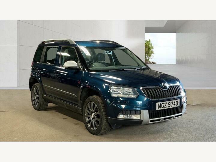 Skoda Yeti 1.2 Tsi Se Outdoor Dsg Euro 5 Blue