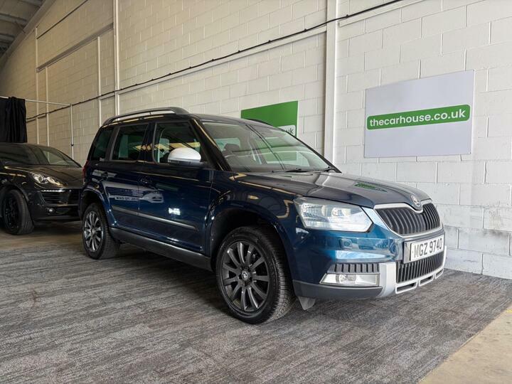 Skoda Yeti 1.2 Tsi Se Outdoor Dsg Euro 5 MGZ9740 Blue #4