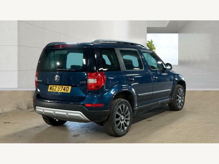 Skoda Yeti 1.2 Tsi Se Outdoor Dsg Euro 5 Blue #4