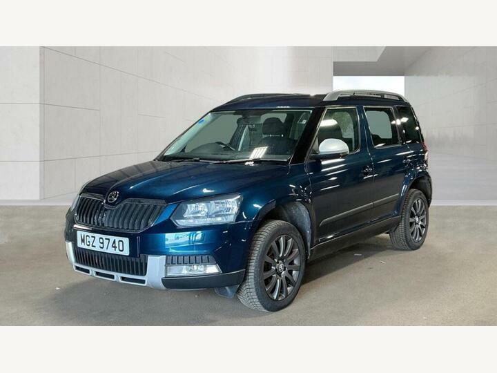 Skoda Yeti 1.2 Tsi Se Outdoor Dsg Euro 5 Blue #2