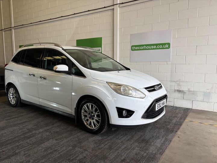 Ford Grand C-Max 1.6 Tdci Titanium Euro 5 White #5