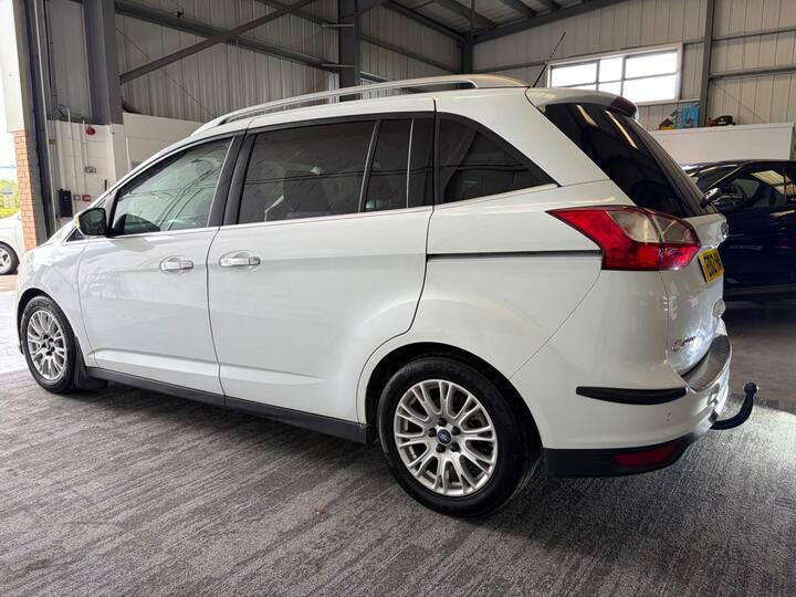 Ford Grand C-Max 1.6 Tdci Titanium Euro 5 White #4