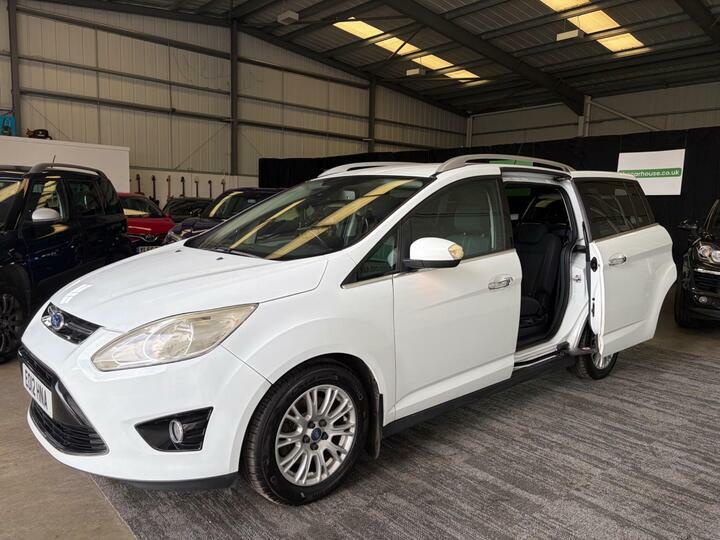 Ford Grand C-Max 1.6 Tdci Titanium Euro 5 White #3