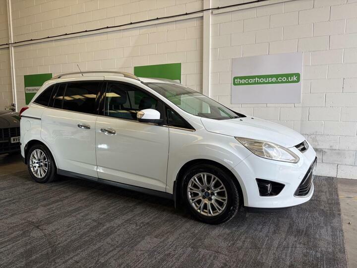 Ford Grand C-Max 1.6 Tdci Titanium Euro 5 White