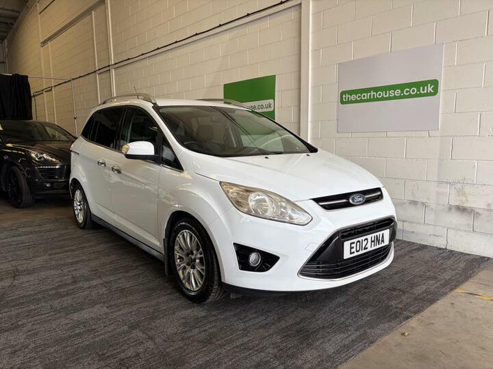 Ford Grand C-Max 1.6 Tdci Titanium Euro 5 White #6