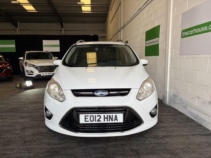 Ford Grand C-Max 1.6 Tdci Titanium Euro 5 White #2