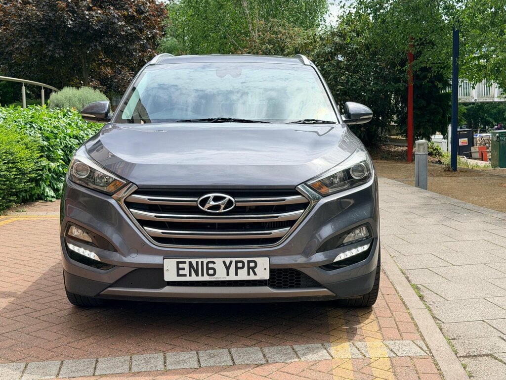 Hyundai Tucson 2.0 Crdi Premium 4Wd Euro 6 EN16YPR Grey #5