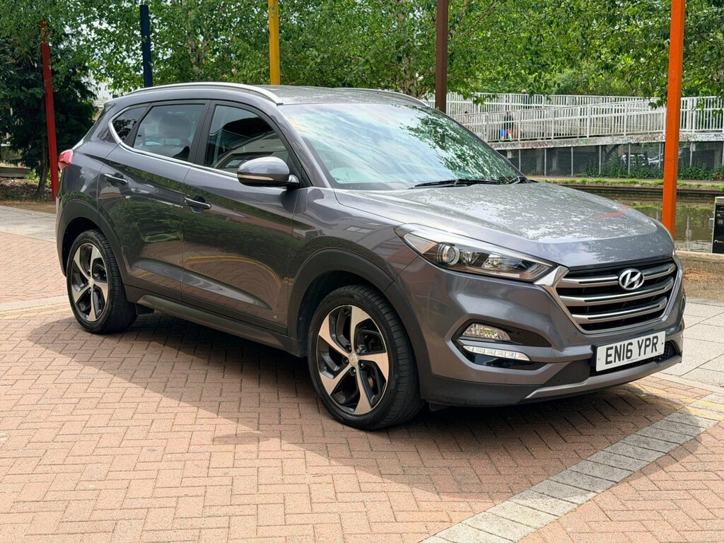 Hyundai Tucson 2.0 Crdi Premium 4Wd Euro 6 EN16YPR Grey #3