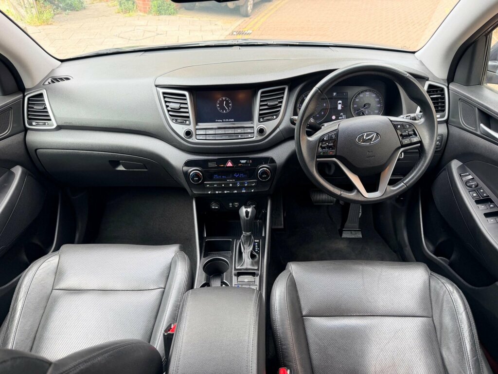Hyundai Tucson 2.0 Crdi Premium 4Wd Euro 6 EN16YPR Grey #2