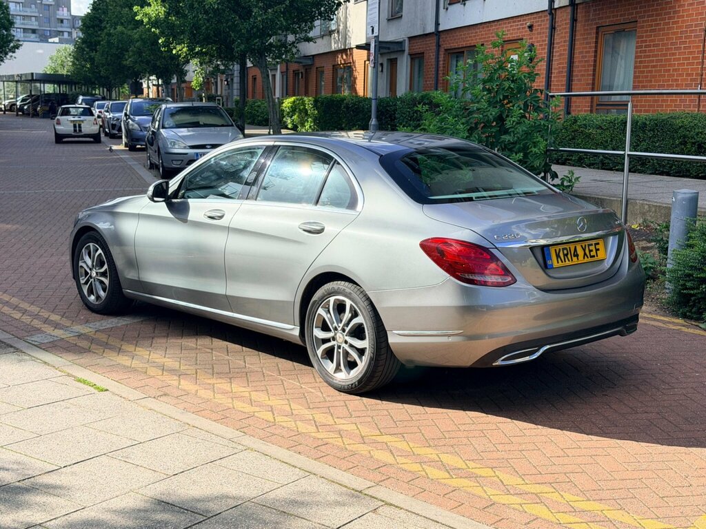 Mercedes-Benz C Class 2.1 C220 Bluetec Sport G-tronic Euro 6 Ss KR14XEF Silver #6