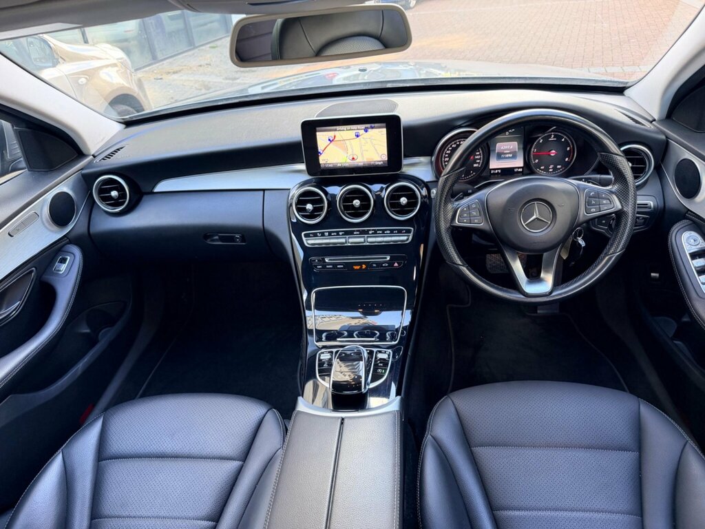 Mercedes-Benz C Class 2.1 C220 Bluetec Sport G-tronic Euro 6 Ss KR14XEF Silver #2