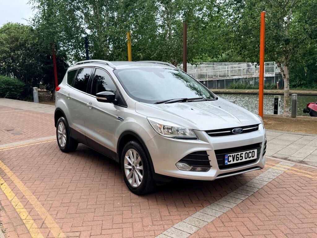 Ford Kuga 2.0 Tdci Titanium Powershift Awd Euro 6 Ss CV65OCO Silver #2