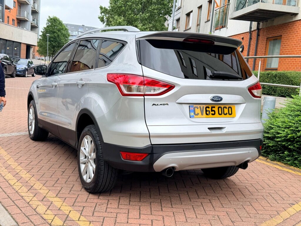 Ford Kuga 2.0 Tdci Titanium Powershift Awd Euro 6 Ss CV65OCO Silver #4