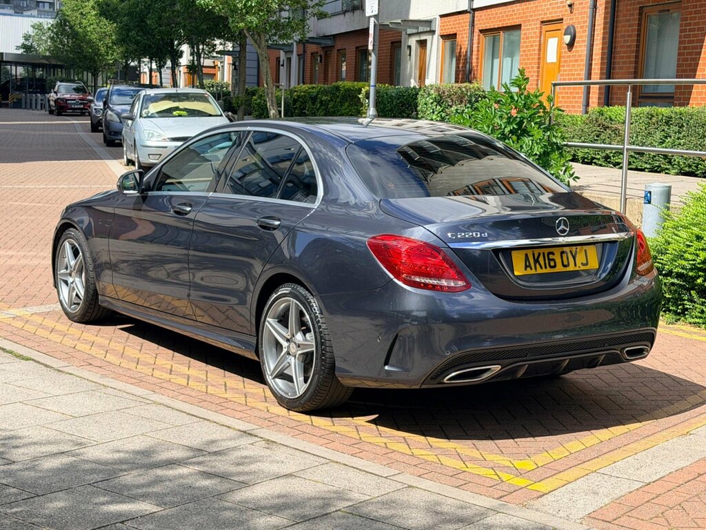 Mercedes-Benz C Class 2.1 C220d Amg Line 7G-tronic Euro 6 Ss AK16OYJ Grey #6