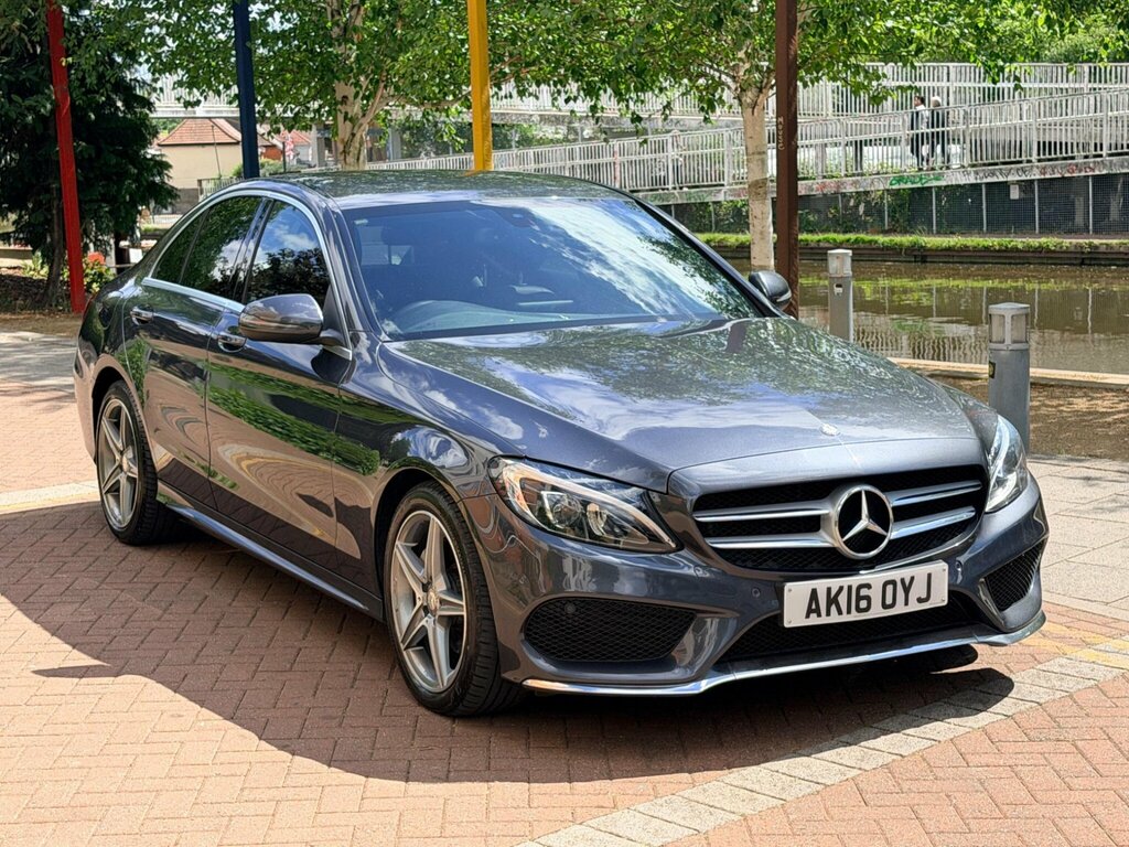 Mercedes-Benz C Class 2.1 C220d Amg Line 7G-tronic Euro 6 Ss AK16OYJ Grey #3