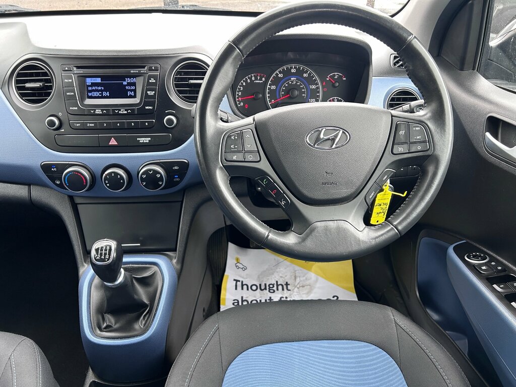 Hyundai I10 1.2 Premium Hatchback Euro 5 87 RA66NZF Grey #6