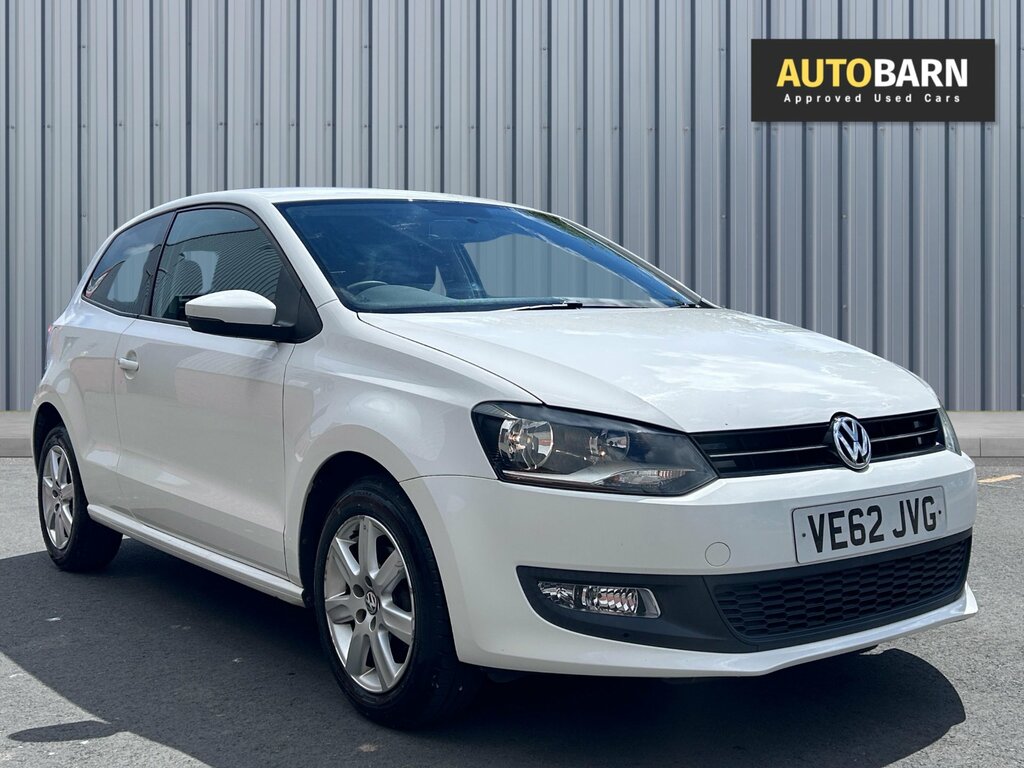 Volkswagen Polo 1.2 Match Hatchback Euro 5 70 P White