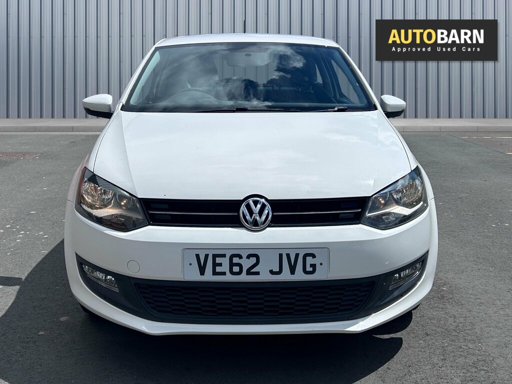 Volkswagen Polo 1.2 Match Hatchback Euro 5 70 P VE62JVG White #3