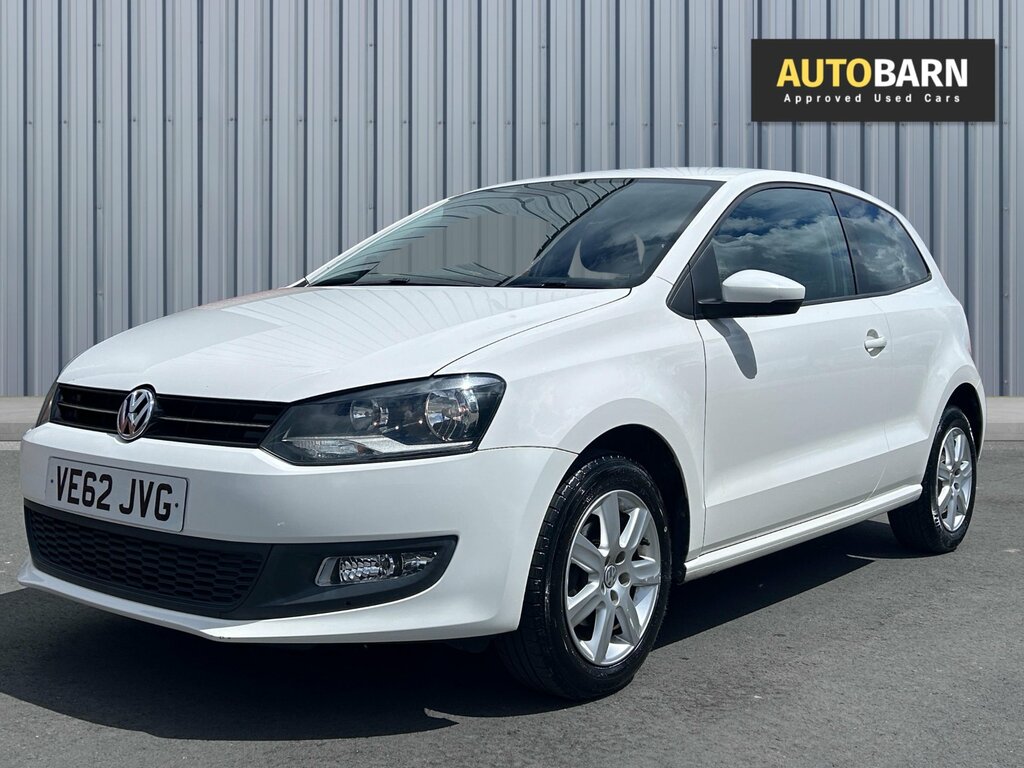 Volkswagen Polo 1.2 Match Hatchback Euro 5 70 P VE62JVG White #6