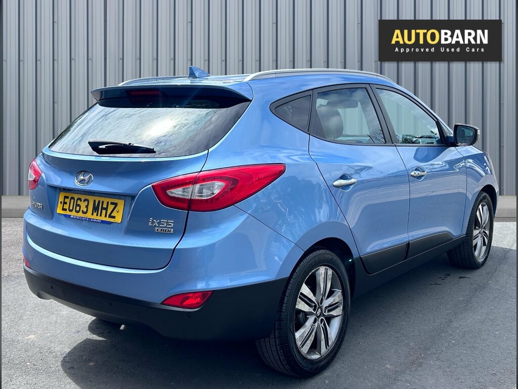 Hyundai Ix35 1.7 Crdi Premium Suv Euro 5 Ss Blue #4